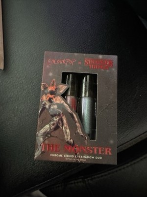 Colourpop x Stranger Things the Monster Chrome Liquid Eyeshadow Duo