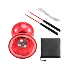 1X(LED Diabolo Chiński zestaw ze światłami Bunten, 2 pręty, przewód 6470