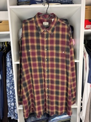 Vintage Mark s Work Wearhouse Plaid Shirt Men s XXL