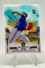 2025 Panini Boys of Summer Kumar Rocker Base Rookie Card 137/249 #27 - Rangers