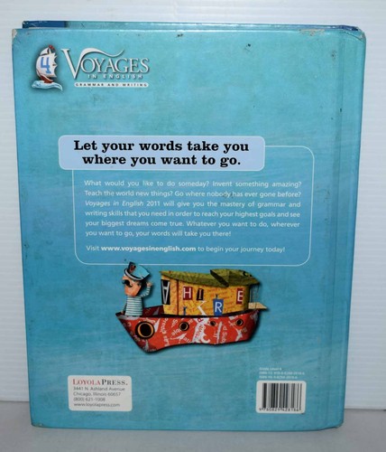 Voyages in English Grammar & Writing Grade 4 Student Edition FREE SHIPPING - Picture 2 of 3