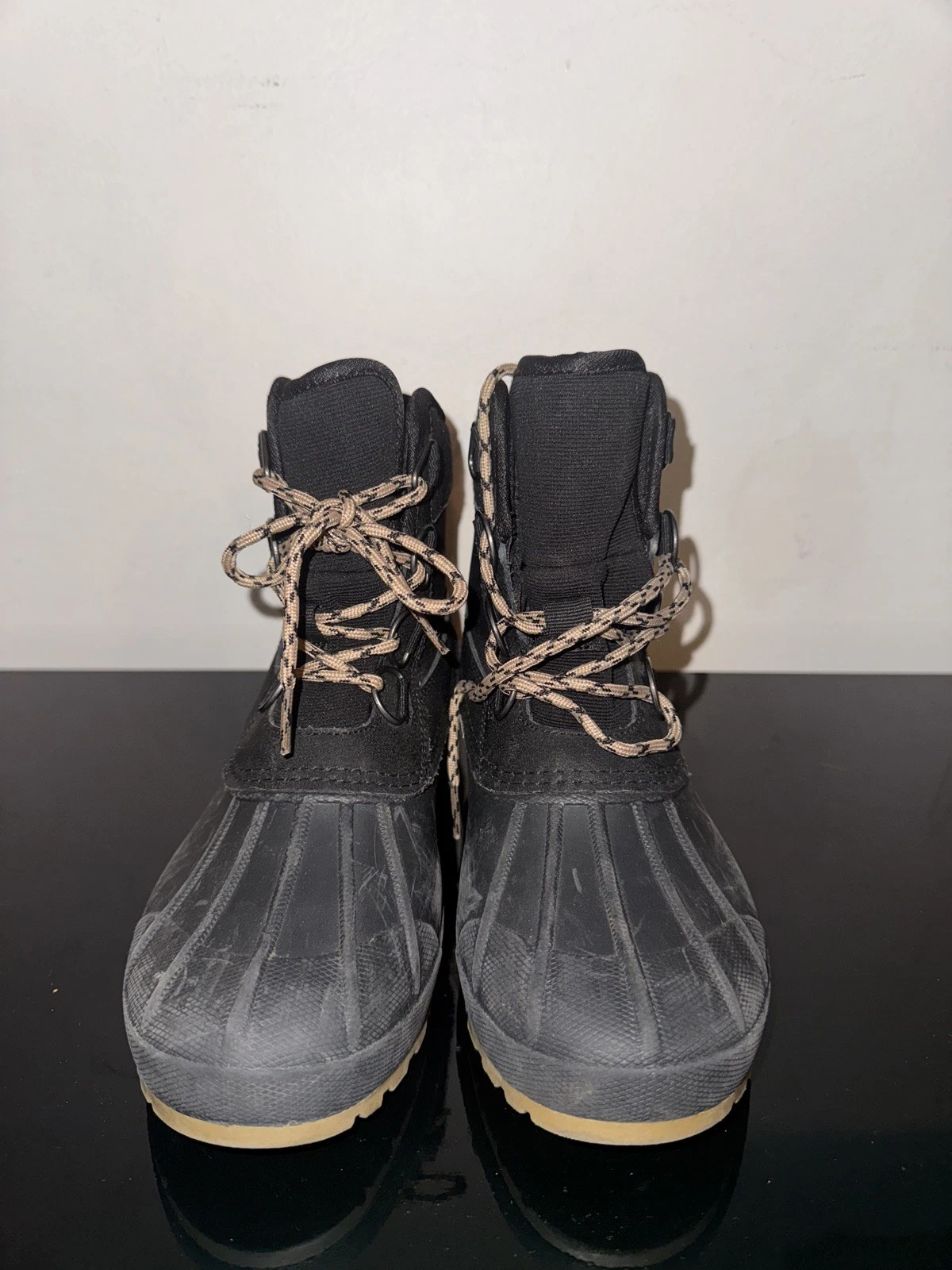 Mens Winter Waterproof Boots Hiking Walking rain Outdoor Shoes Size 7