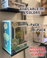 Funko Pop Floating Display Shelf, Screws Included (FITS STANDARD BOXES)