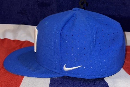 Nike Duke Blue Devils Aerobill True Fitted Mütze royalblau neu mit Etikett Größe 7 3/8 NCAA - Bild 2 von 10