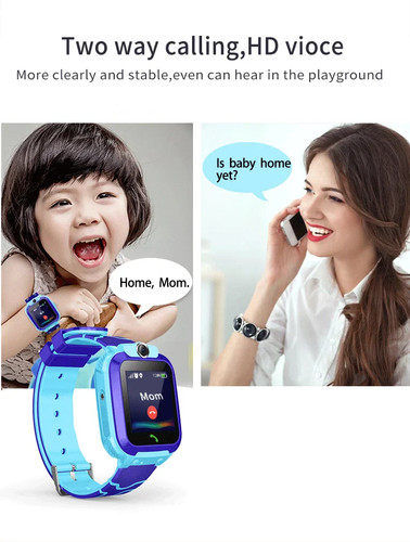 AISHI Q12 Kinder Smartwatch IP67 Wasserdicht SOS Kamera Telefon 2G SIM Karte Stimme - Bild 10 von 21