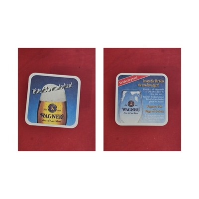 Wagners Please Don't Turn Around! brewery beer mat beer