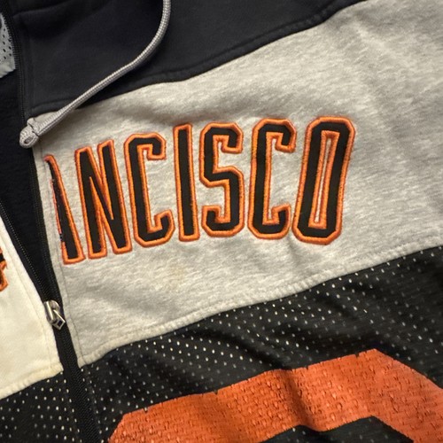 GIII Sports Carl Banks San Francisco Giants Jacket 3XL Hooded 1954 World Series - Picture 10 of 20