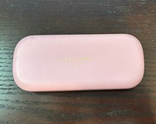 Kate Spade Glasses Case Pink/Green Hard Shell w/ Cloth NEW