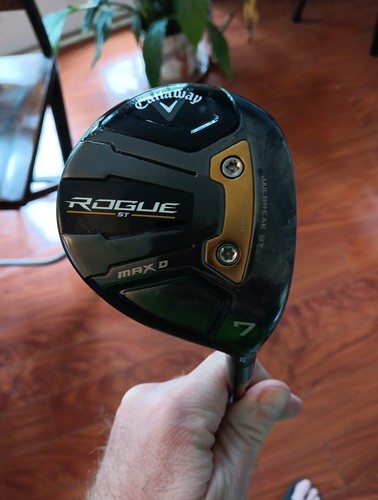 Callaway Rogue ST Max D 22* 7-wood w/ ProLaunch RED 60g SUPERCHARGED Stiff. EUC!