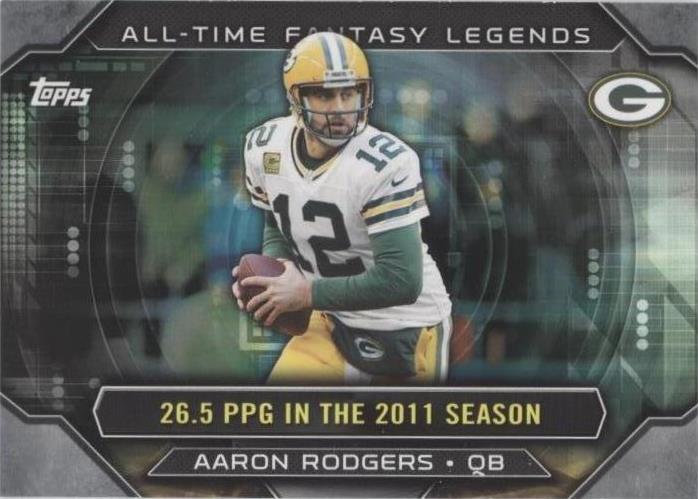 2015 Topps Aaron Rodgers #ATFL-AR - 1 of 2
