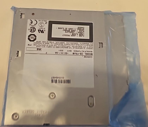 Matsushita CR-176-M Slim CD ROM Drive 24x Original Silver for Computer PC - Picture 6 of 12