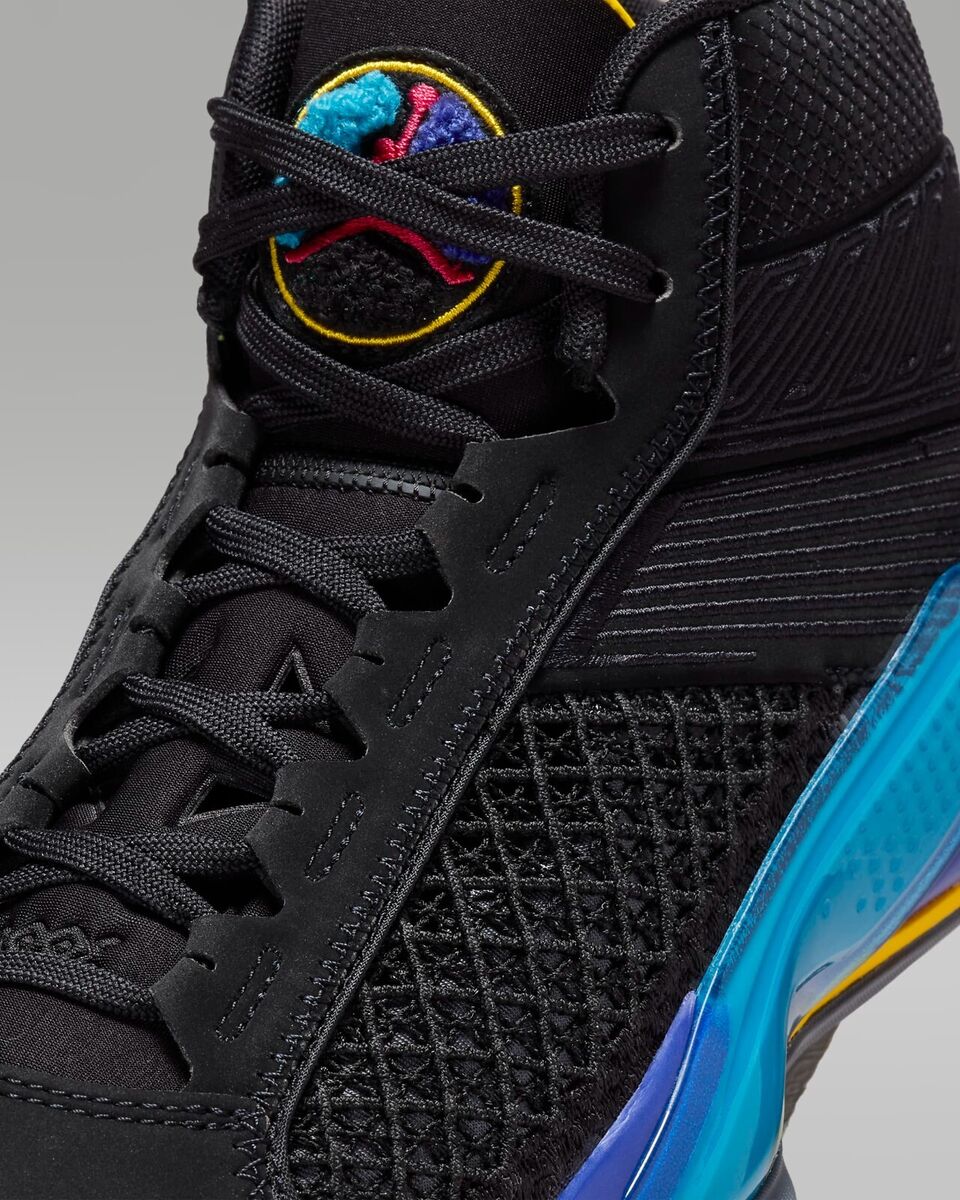New Air Jordan XXXVIII 38 'Aqua' PF Basketball Shoes - Black New Air Jordan XXXVIII 38 'Aqua' PF Basketball Shoes - Black