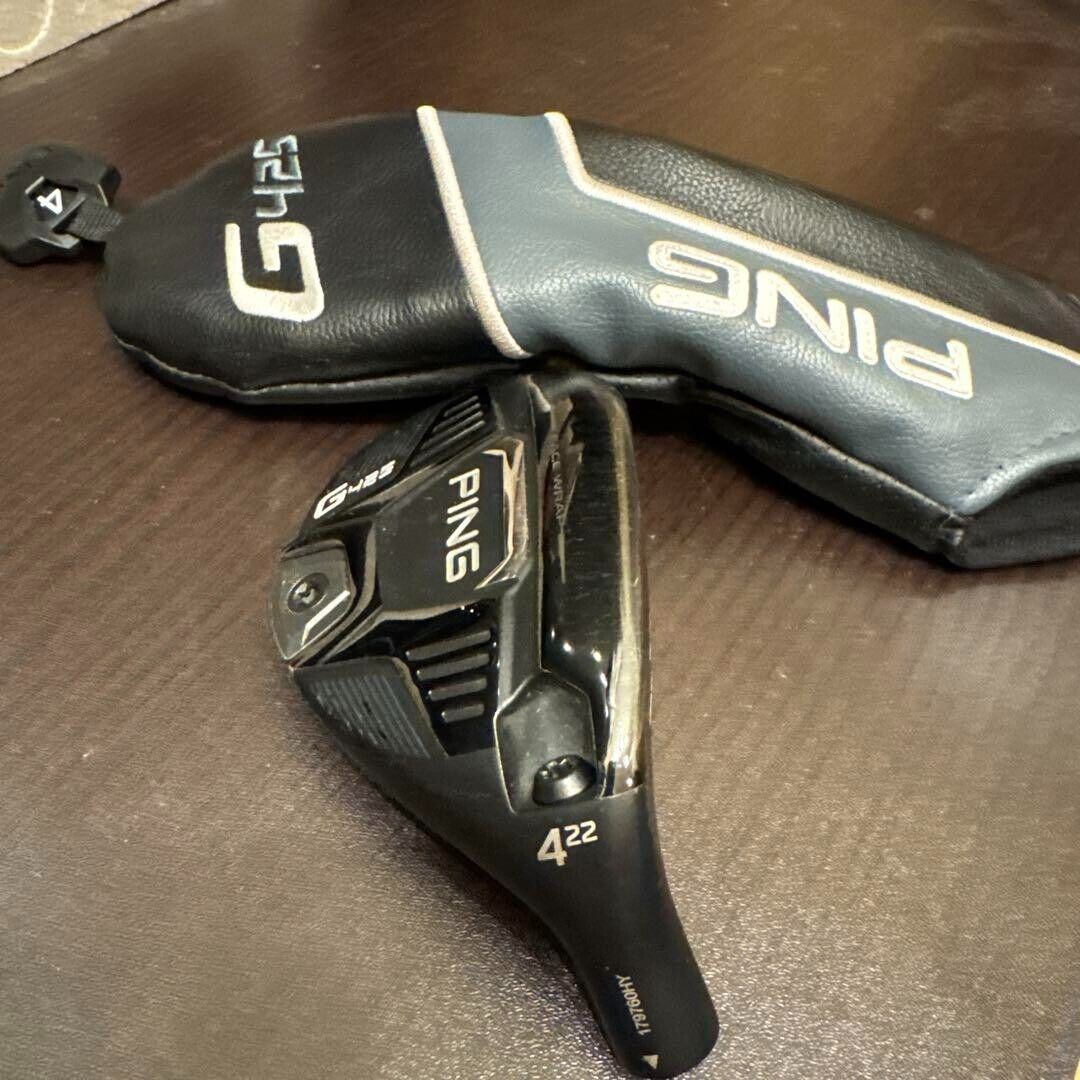Ping G425 4H-22° Utility Hybrid RH Head Only w/Head Cover Ping G425 4H-22° Utility Hybrid RH Head Only w/Head Cover