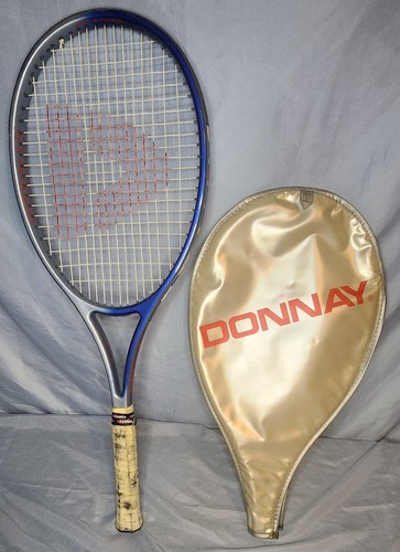 Donnay WST Winner Tennisschläger mit Schutzhülle blau & grau - Bild 1 von 5