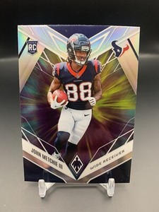 2022 Phoenix Football John Metchie III Color Burst SP - #117 HOUSTON TEXANS