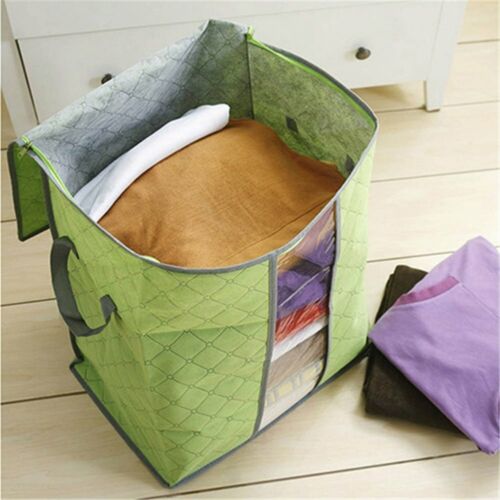 US Anti-Staub große Aufbewahrungstasche Kleidung Quilt Decke Aufbewahrung Sortieren Home Organizer - Bild 39 von 82