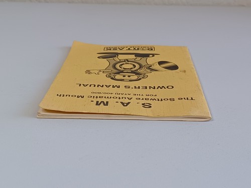 Vintage Owner's Manual S.A.M. The Software Automatic Mouth for the Atari 400-800 - Picture 7 of 8