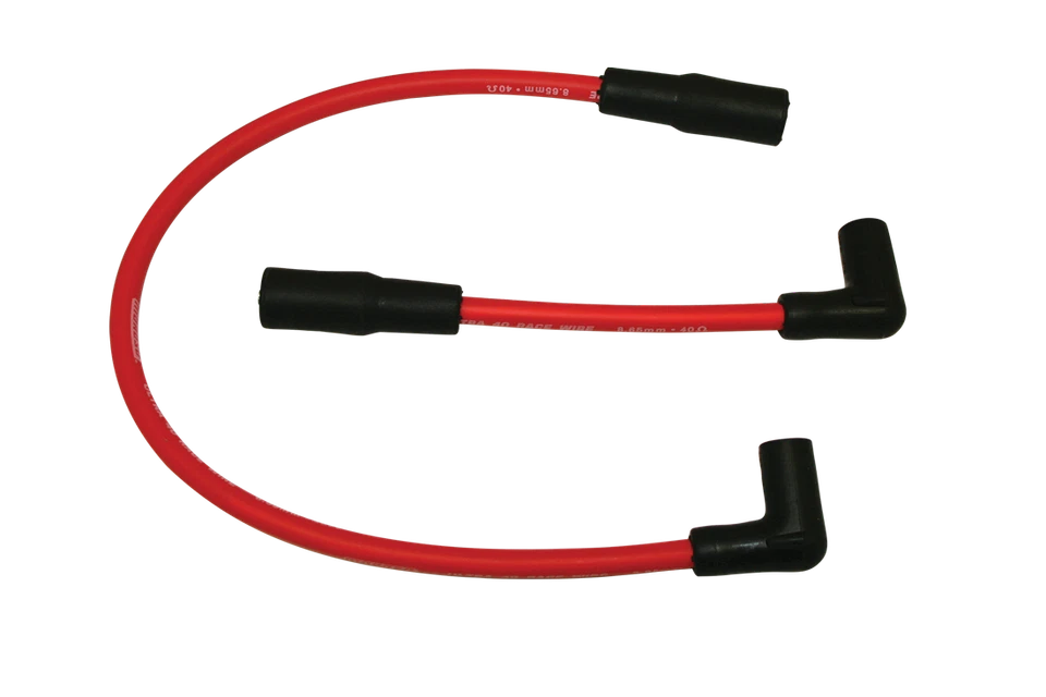 Moroso 28629 Harley Davidson Softail FLST FXST 2000-2013 Red Ultra 40 Race Wires - Image 4 of 4