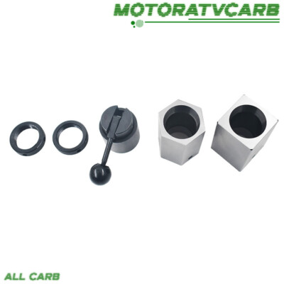 ALL-CARB 5C Collet Block Set- Square Hex Rings & Collet Closer Holder For Lathe