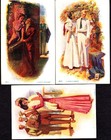 (3) FREDERICKSON'S ROMANTIC 1911 POSTCARDS Artist Signed