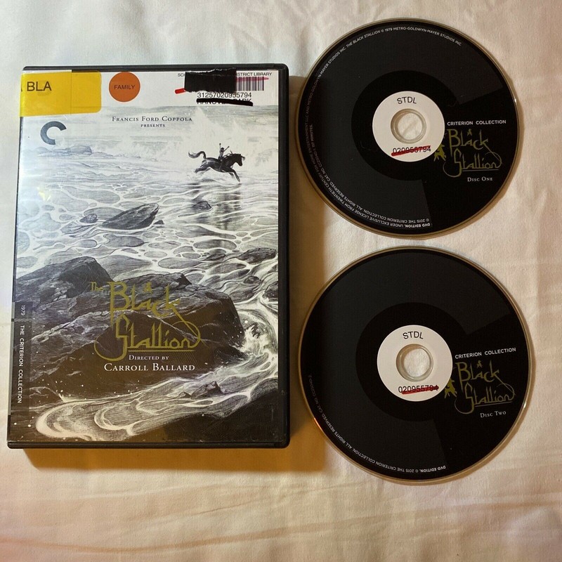 The Black Stallion -  (Criterion Collection) (DVD, 1979) !!