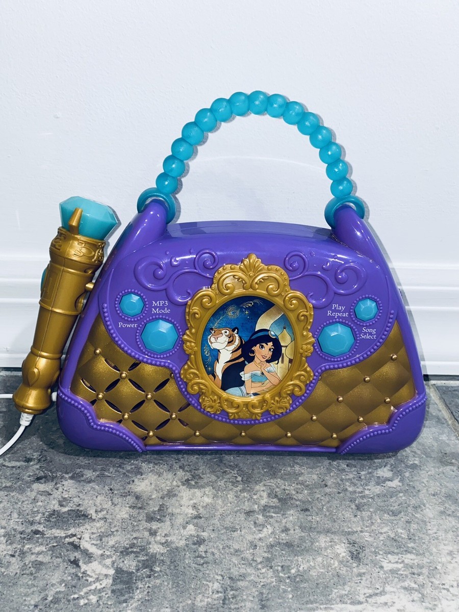 Disney Princess Jasmin Sing-Along Microphone Toy Purse Boombox