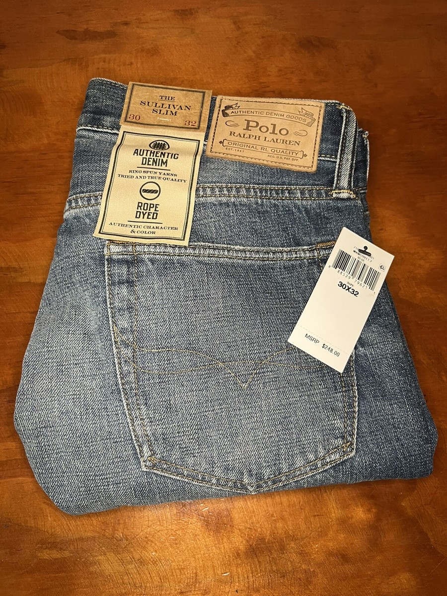 Polo RalphLauren サリヴァンスリムデニム 32×30 $268 Polo Ralph Lauren Sullivan Japanese Selvedge Denim Slim