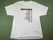 Vintage Studio 4 East T Shirt XL Single Stitch Made in USA Aging Persons Guide