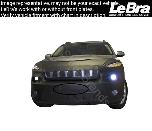 LeBra Front End Cover for Jeep Cherokee '19-21 Exc. Trailhawk Bra Mask 551654-01 - Picture 2 of 24