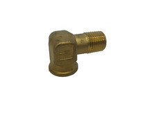 NUEVO Parker 1202P-4-4 Elbow Street Brass 1/4NPT