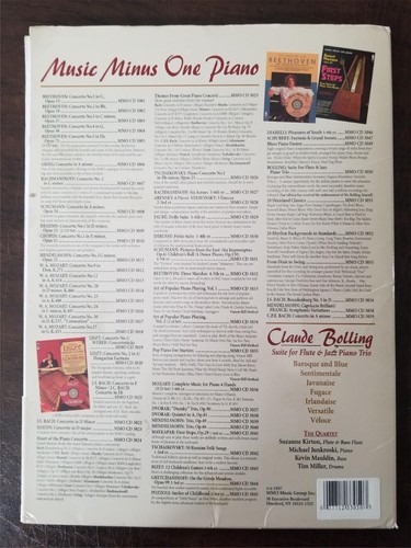 Claude Bolling Suite for Flute & Jazz Piano Trio music book + CD Music Minus One - Picture 4 of 4