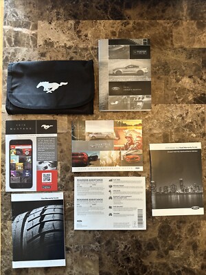 2016 Ford Mustang OwneOperator Manual & case Paper OwneOperator