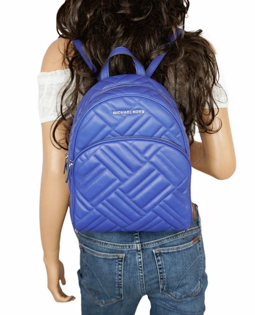 Michael Kors Abbey MD Backpack Blue 