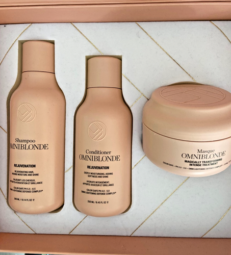 OMNIBLONDE Rejuvenation Shampoo, Conditioner & Magically Transforming Treatment - Picture 2 of 3