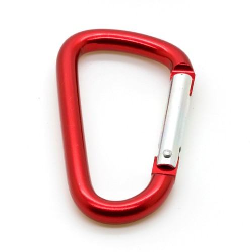 20 Pack of 3" Carabiner Spring Belt Clip Lot Snap Key Chain 75mm Aluminum color - Picture 45 of 50