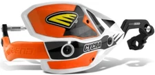 Cycra Ultra Probend CRM Racer Pack Handguards-White/Orange-1 1/8