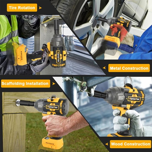 Für DeWalt DCB205 20 V kabellos bürstenlos 1/2" hohes Drehmoment Schlagschrauber nur Werkzeug - Bild 12 von 14