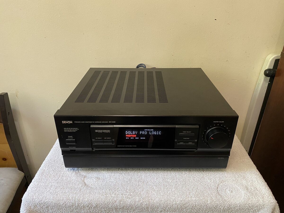 Denon AVC-3030 Amplifier Made In Japan read the description Denon AVC-3030 Amplifier Made In Japan read the description
