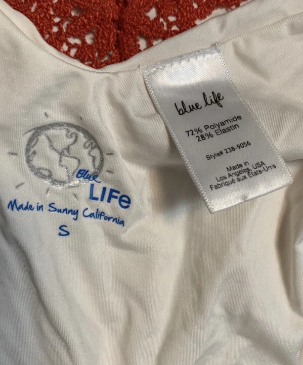 Traje de baño Planet Blue de una pieza / pequeño Foto 4 de 4