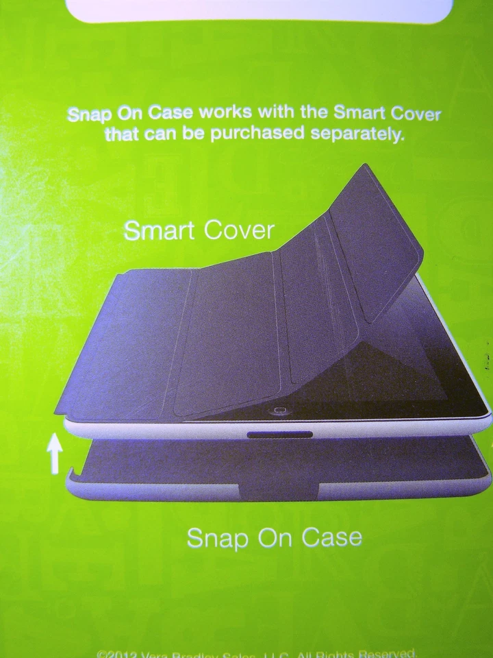 VERA BRADLEY: Funda a Presión para iPad 2 y 3 - Patrón Dogwood 12862-134 Foto 4 de 4