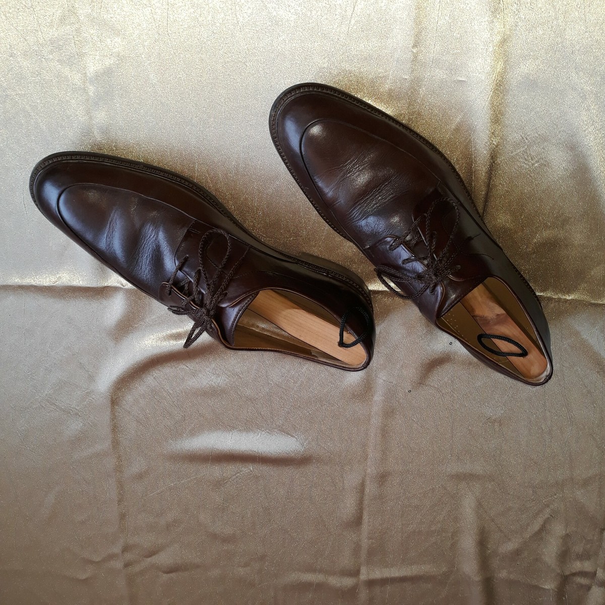 Cole Haan Grand OS Mens 9 M Brown‎ Leather Apron Toe Derby Shoes Business Career Cole Haan Grand OS Oxfords Shoes Leather Brown Men main image 3