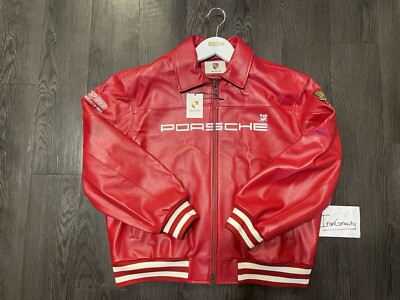 ジャケット・アウター AIME LEON DORE PORSCHE 993 LEATHER JKT ALD / Porsche 993 Turbo Capsule