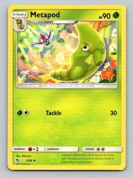 Metapod 2/68 Uncommon Hidden Fates Pokemon