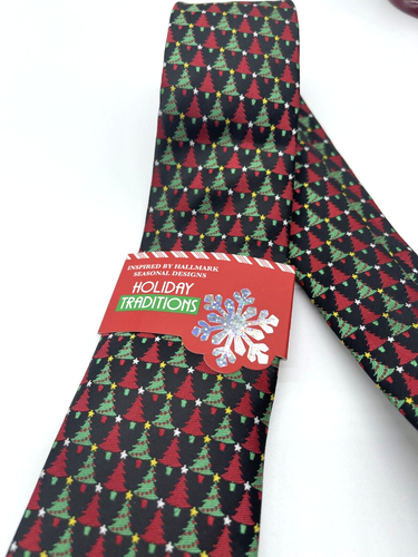 CHRISTMAS SANTA XMAS HOLIDAY GIFT SUIT DESIGNER NECKTIE TIE FREE SHIPPING - Picture 3 of 4
