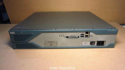 Cisco 2821 V04 Integrated Services Router w/ 2 LAN Ports + 4x HWIC Slots - Afbeelding 3 van 3
