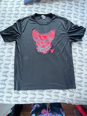El Paso Chihuahuas Dry Fit Shirt Mens XL Black Red