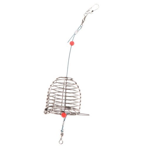 5 PCS Bait Cage Minnow Traps Fishing Charm Rig Basket for Feeder - Picture 12 of 12