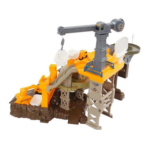 Modern Eisenbahnschiene Spielzeugauto Schienen-Spielset für Kinder ab 3 Jahren - Bild 7 von 15