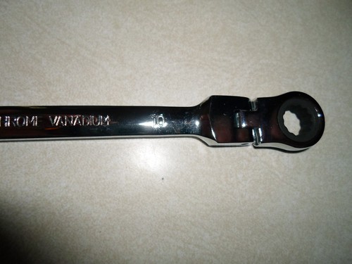 Nuevo 8mm 10mm 13mm 15mm 18mm LLAVE DE TRINQUETE DE CABEZA FLEXIBLE Herramientas manuales - Imagen 4 de 9