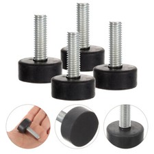 4 Pcs Rubber Foot Pads Table Leveling Feet Furniture Levelers Shock Absorber